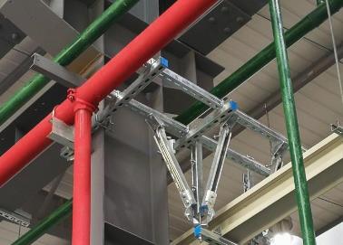 丽江该抗震支架的整体式支吊架结构协调性好